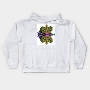 Double Mardi Gras Kids Hoodie